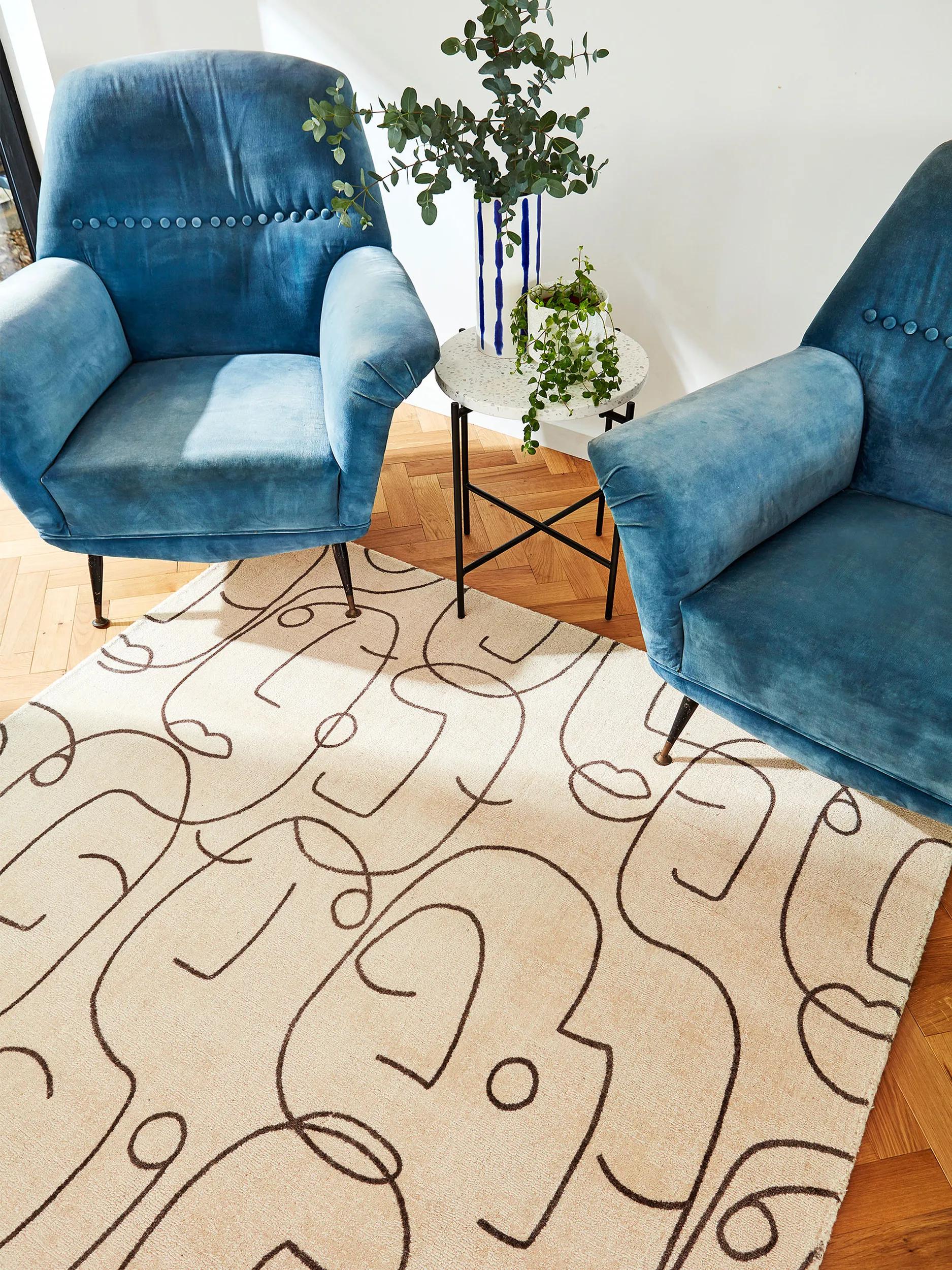 Wool Rug Epsilon Ivory
