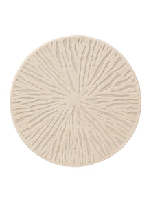 Round Rug Eve Cream