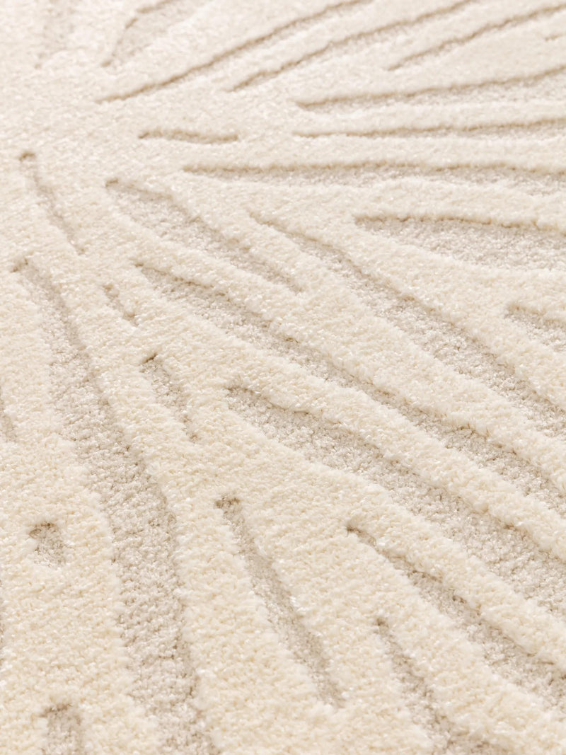 Round Rug Eve Cream