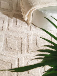 Alfombra Eve Crema/Beige