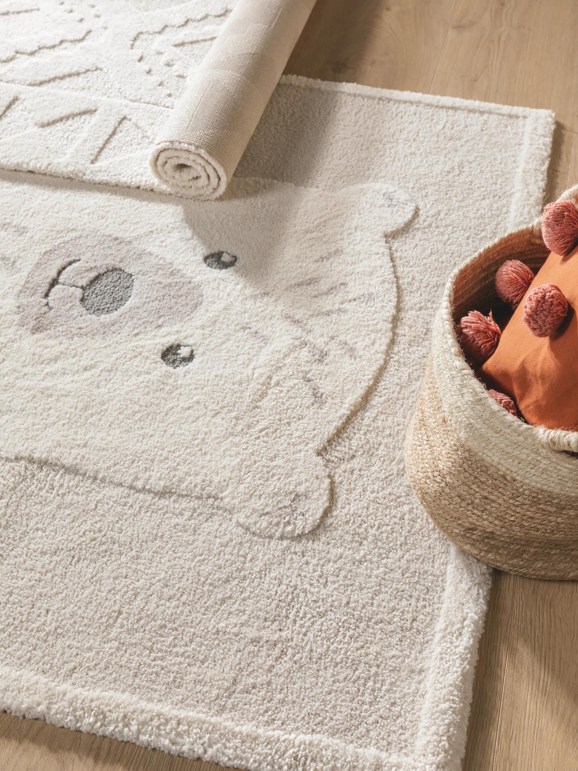 Alfombra infantil Eve crema/beige
