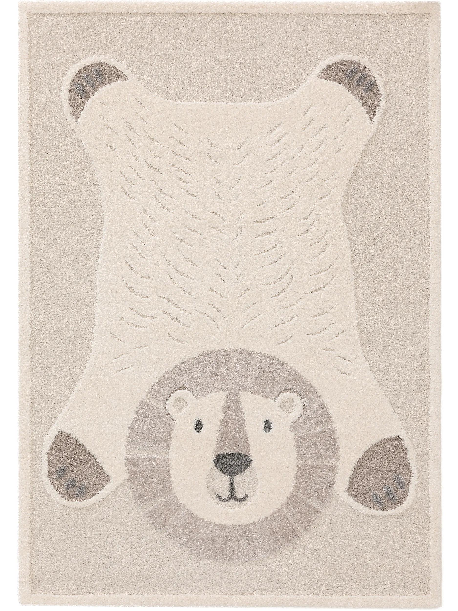 Alfombra infantil Eve crema/beige