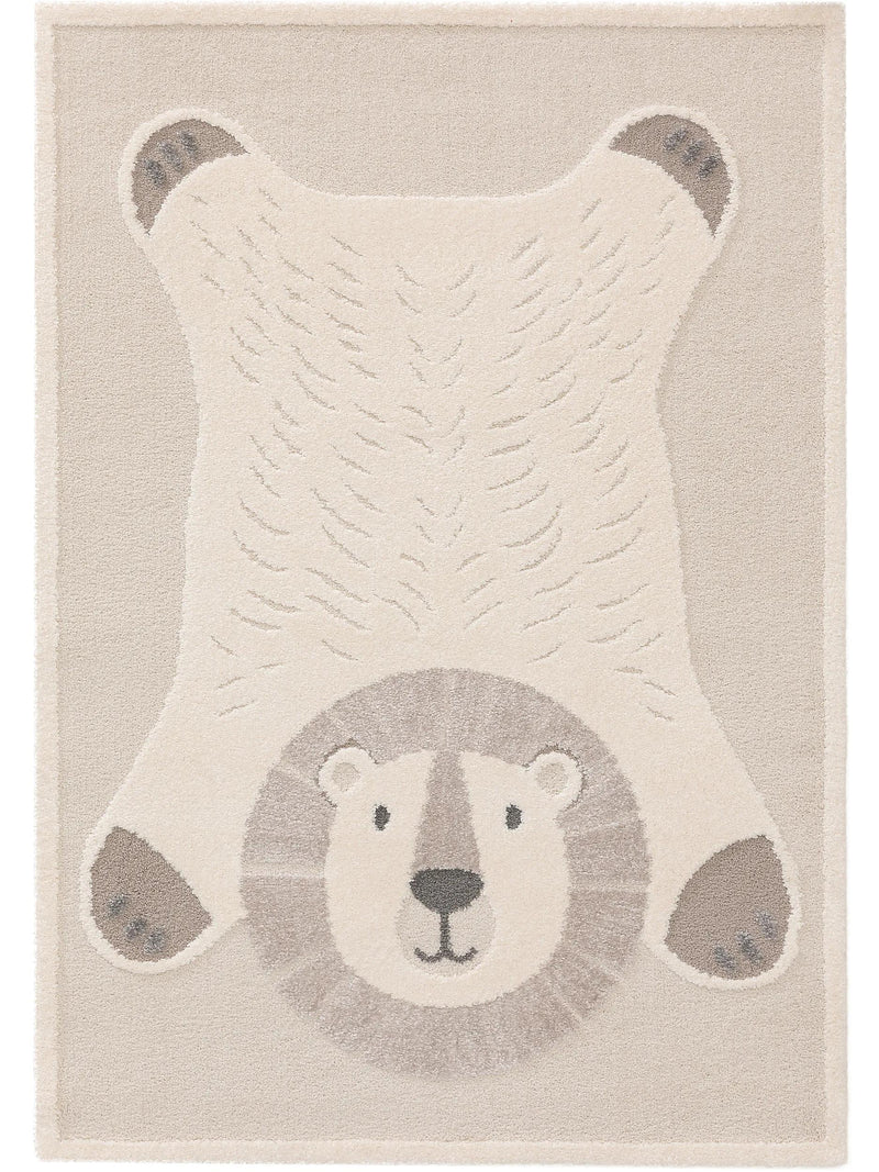 Alfombra infantil Eve crema/beige