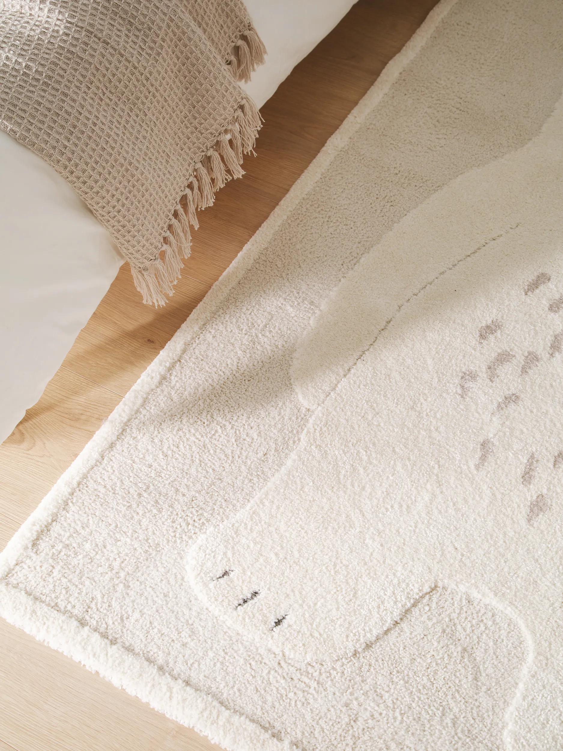 Alfombra infantil Eve crema/beige