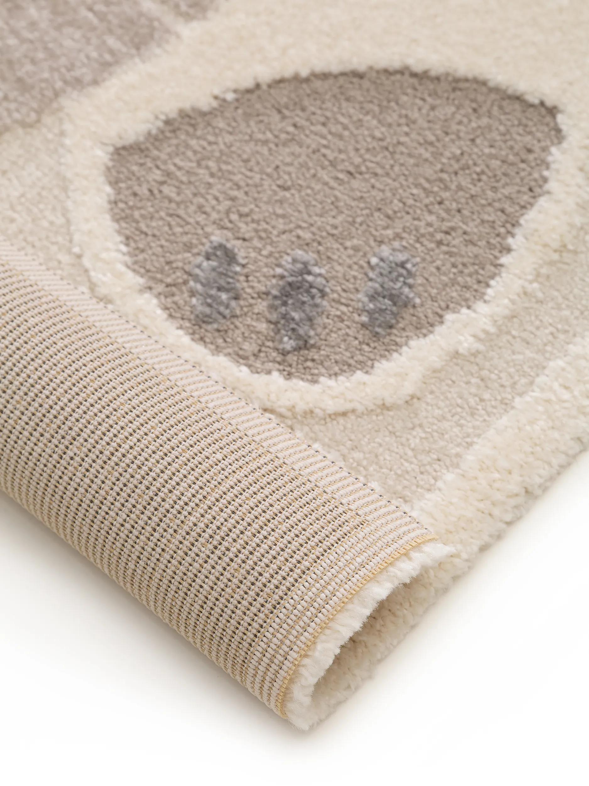 Alfombra infantil Eve crema/beige