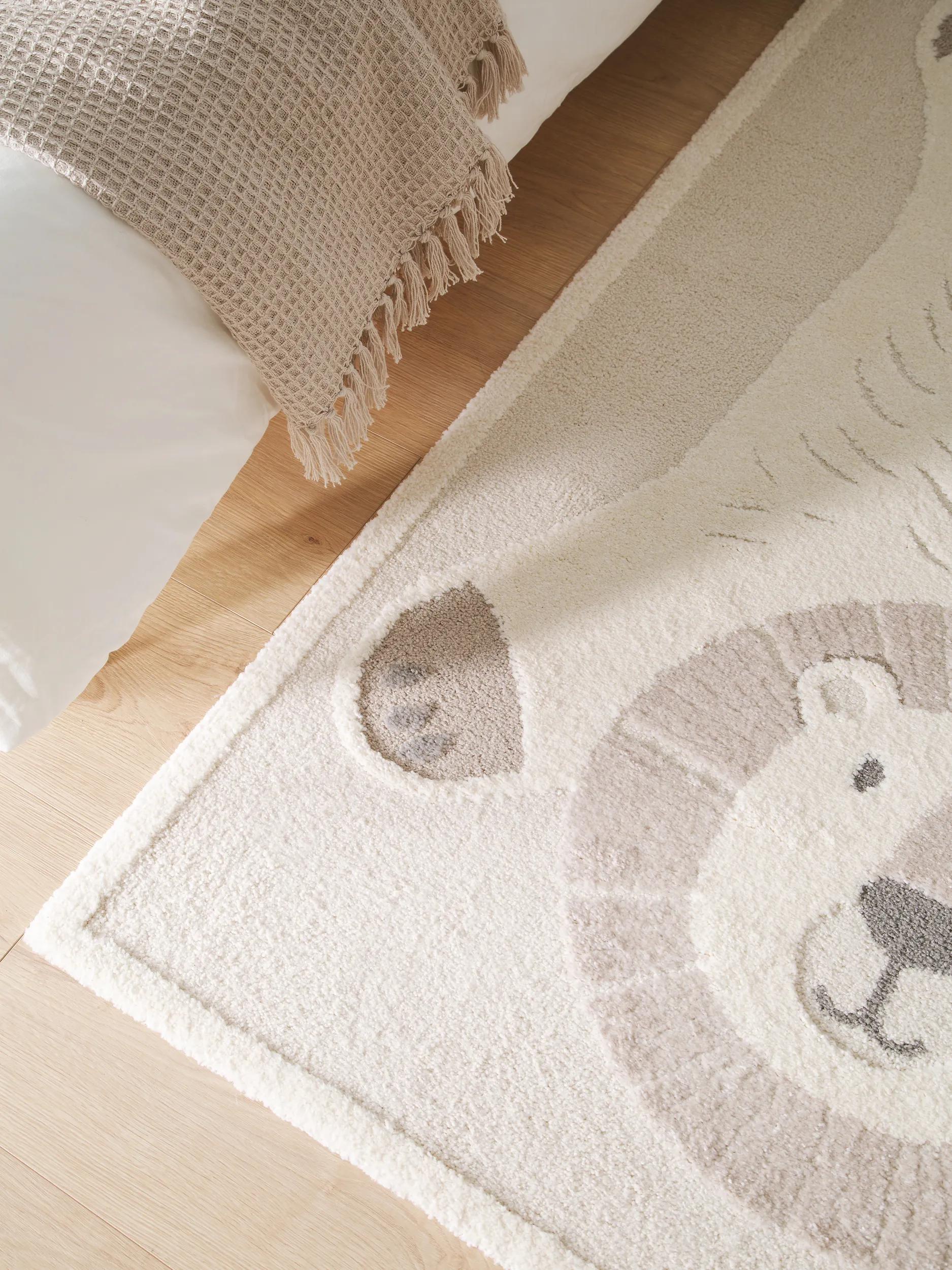 Alfombra infantil Eve crema/beige