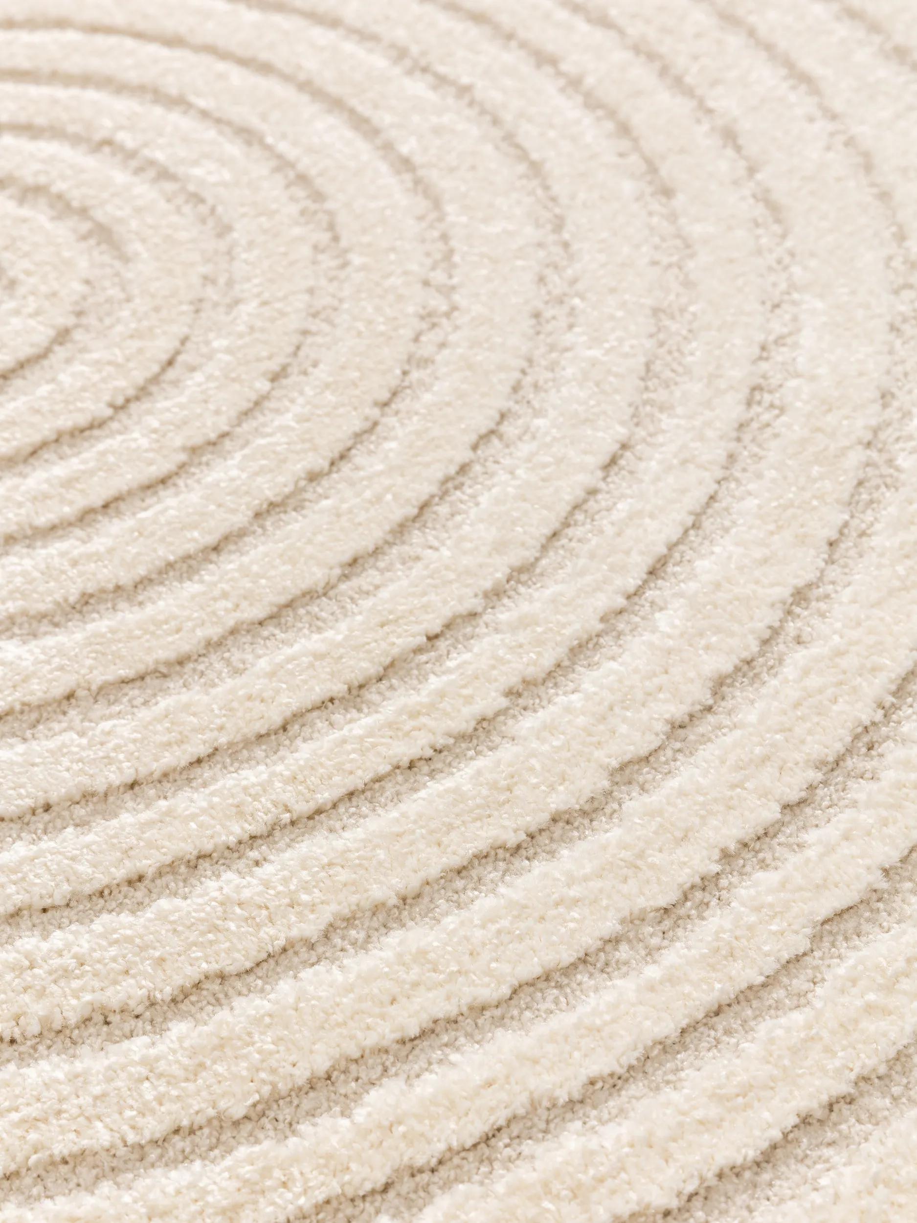 Round Rug Eve Cream