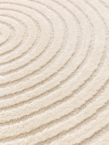 Round Rug Eve Cream