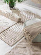 Alfombra Eve Crema/Beige