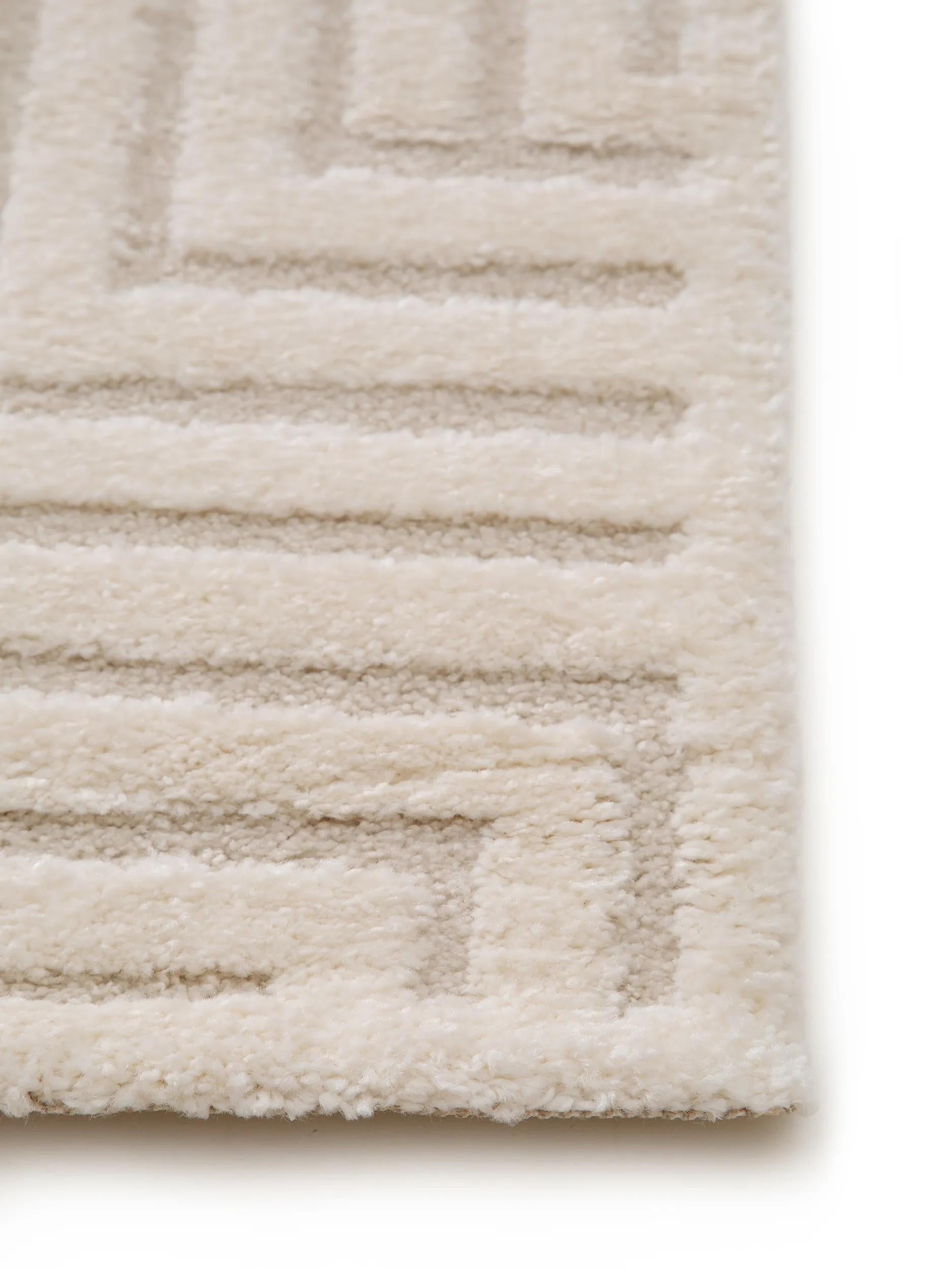 Alfombra Eve Crema/Beige