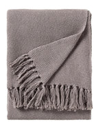 Cotton blanket Ezra Grey