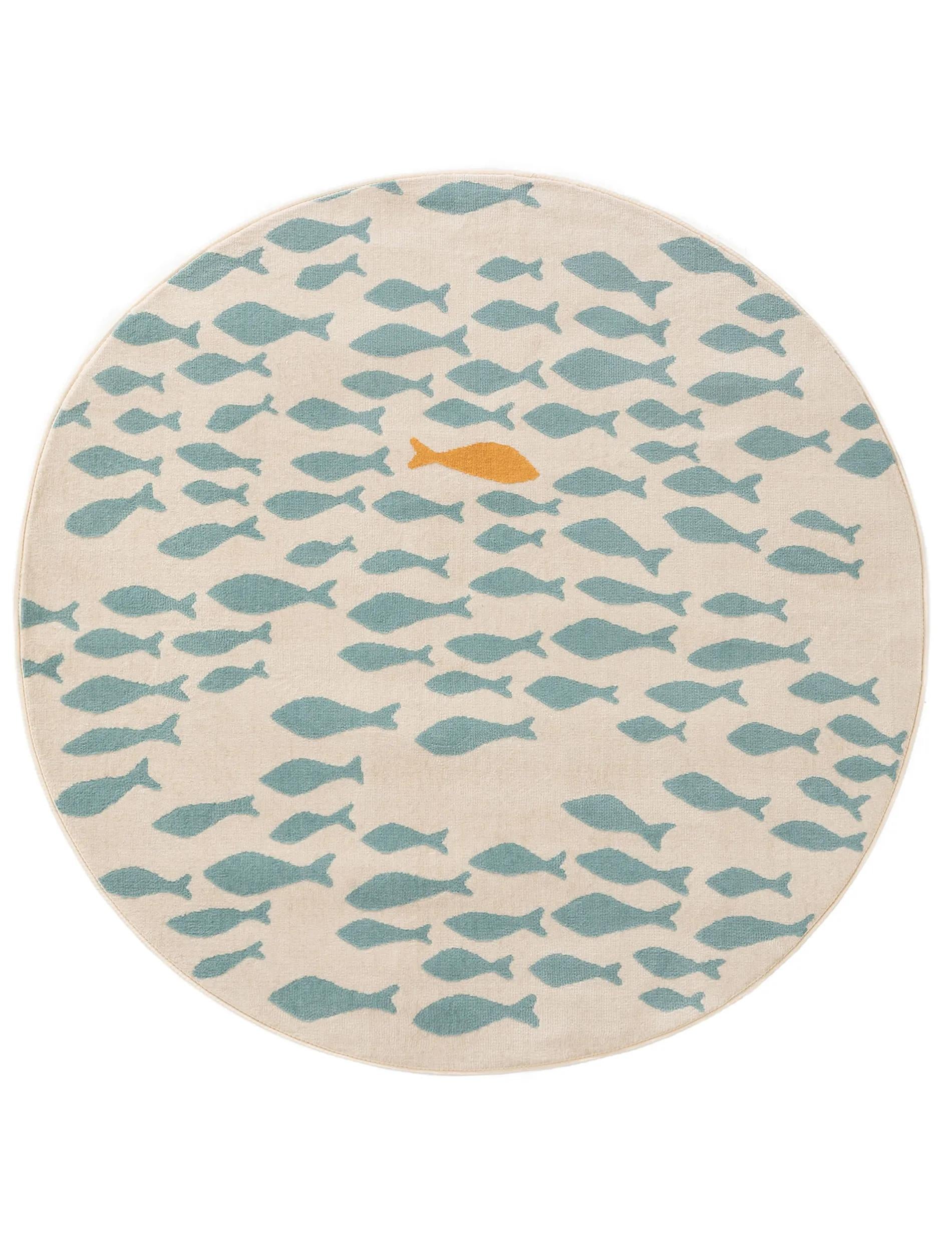 Kids rug Fabius Beige/Blue