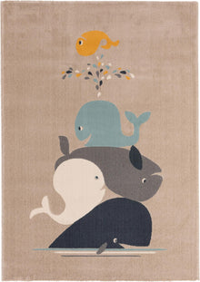 Kids rug Fabius Beige