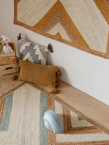 Kids rug Frieda Yellow