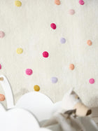 Washable Kid´s Rug Fiete Multicolour/Pink