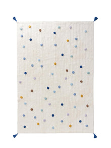 Washable Kid´s Rug Fiete Multicolour/Blue