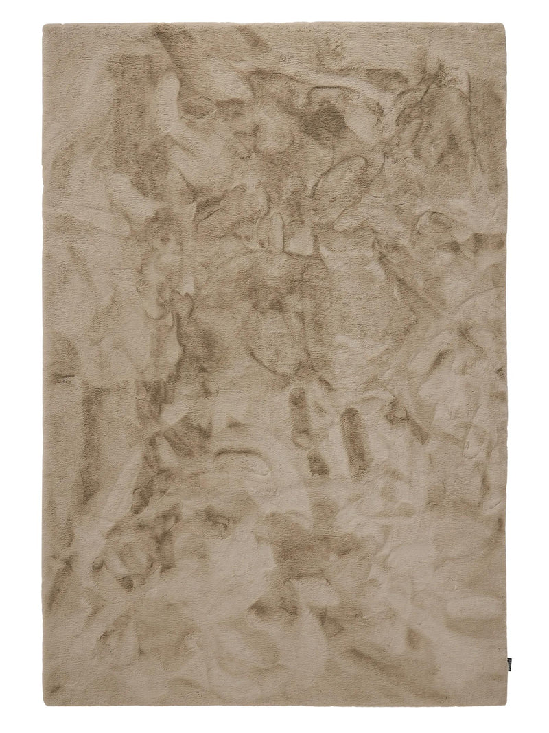 Shaggy rug Fine Beige
