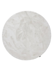 Shaggy rug Fine White