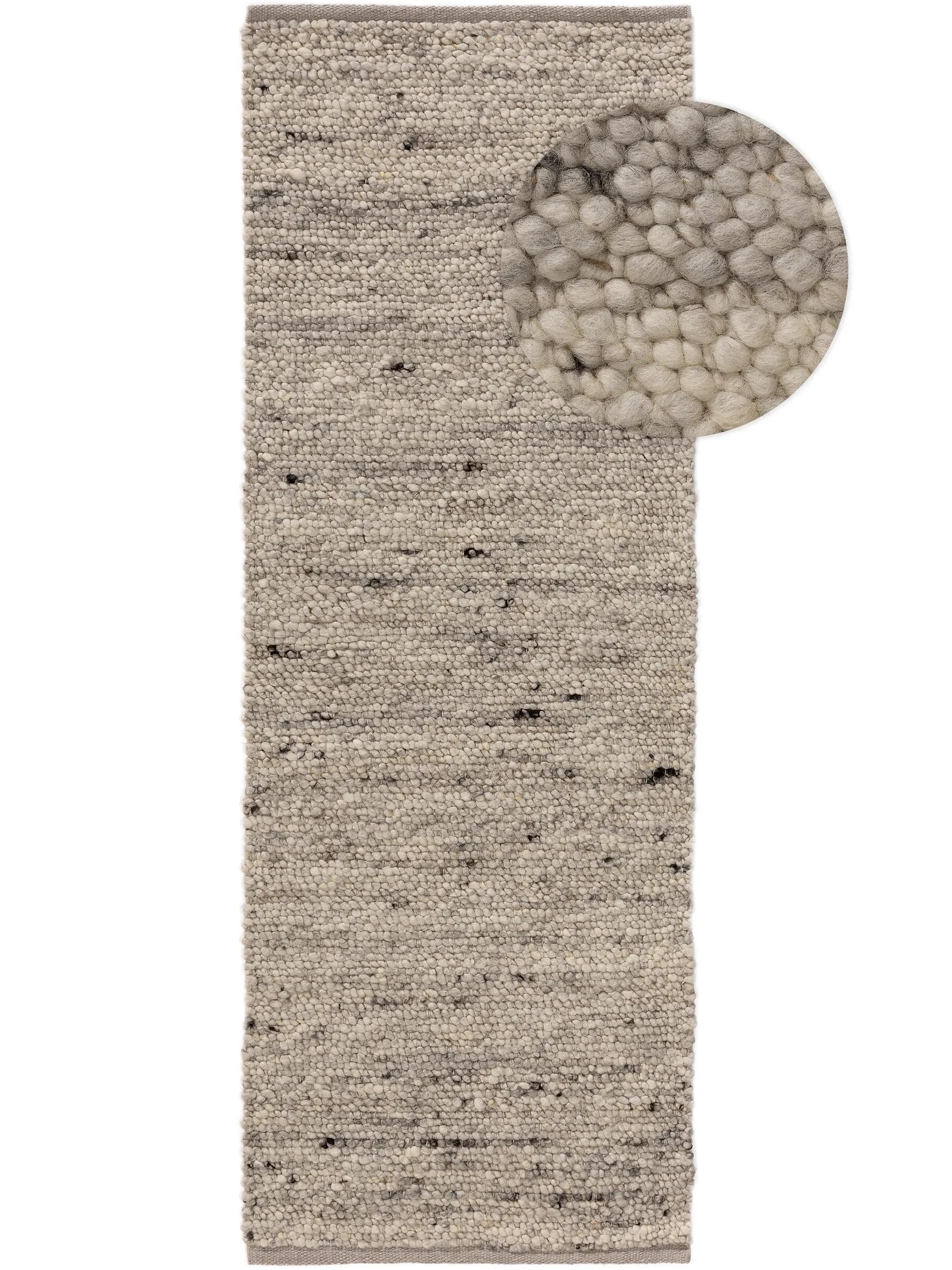 Wool Rug Finn Ivory Grey