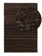 Wool Rug Finn Brown
