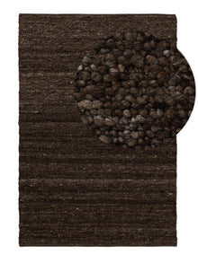 Wool Rug Finn Brown