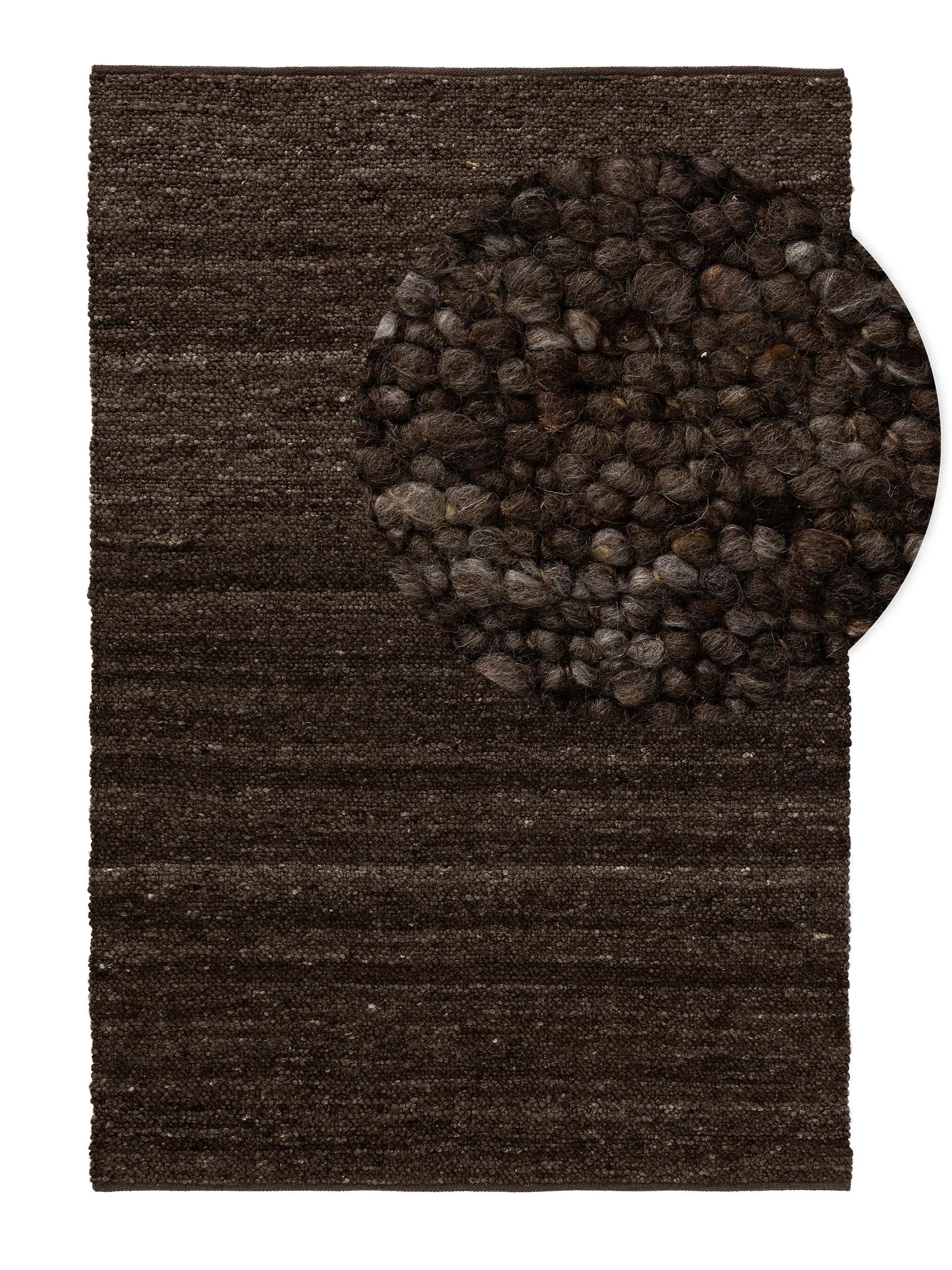 Wool Rug Finn Brown