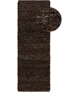 Wollteppich Finn Braun