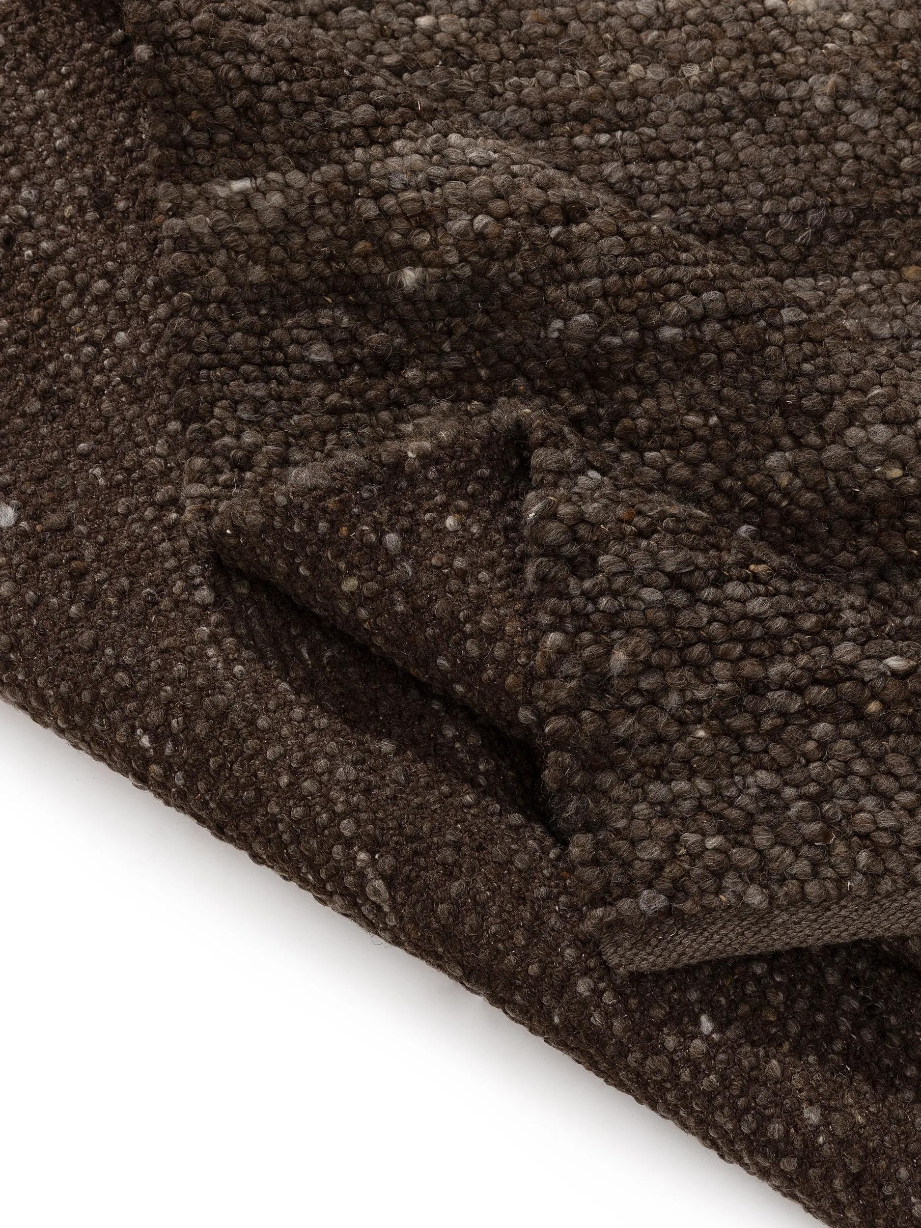 Wool Rug Finn Brown
