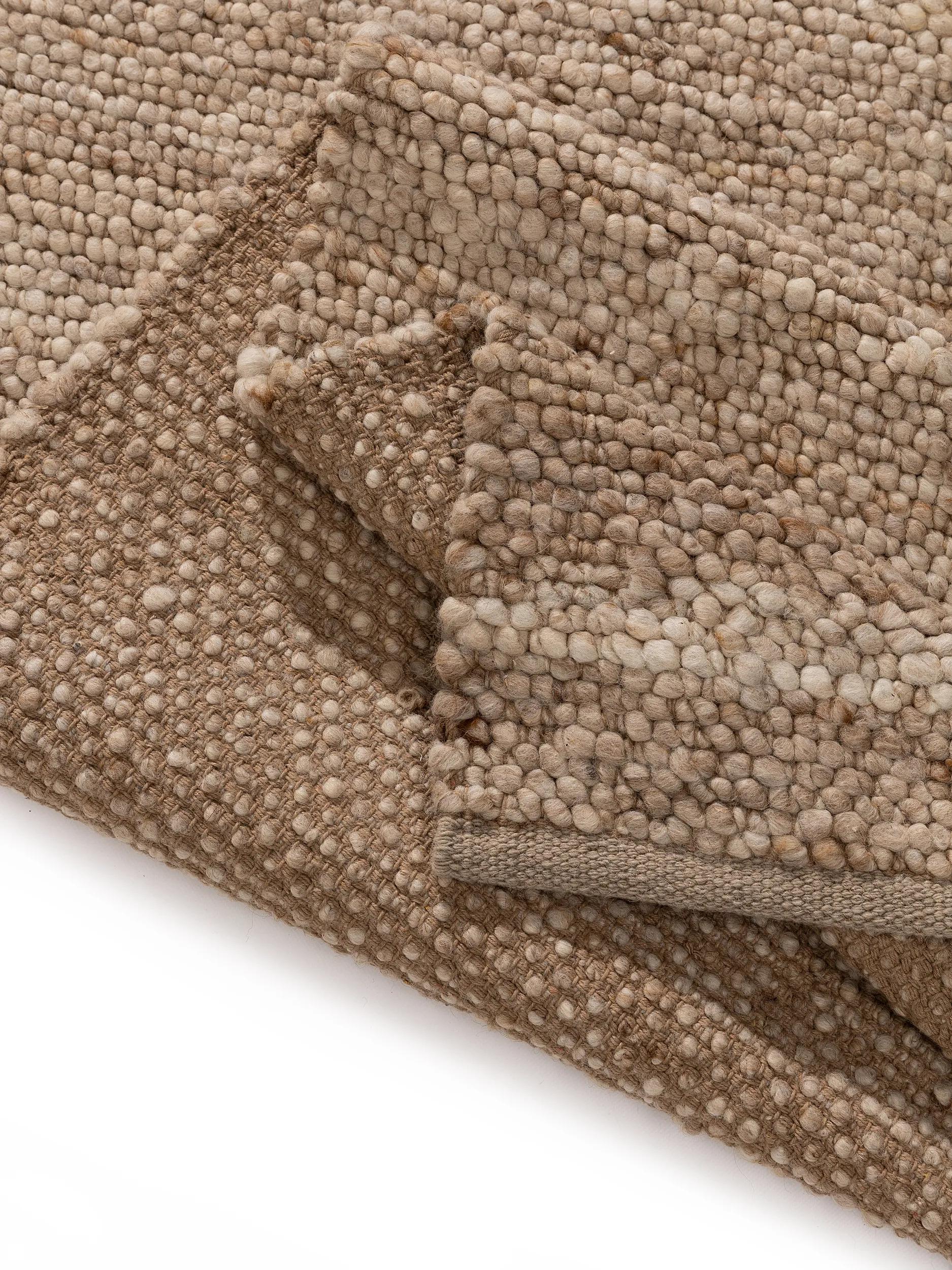 Wollteppich Finn Beige