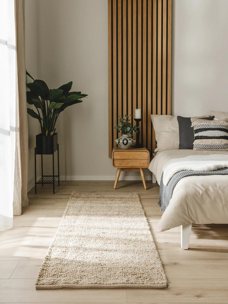 Wool Rug Finn Beige