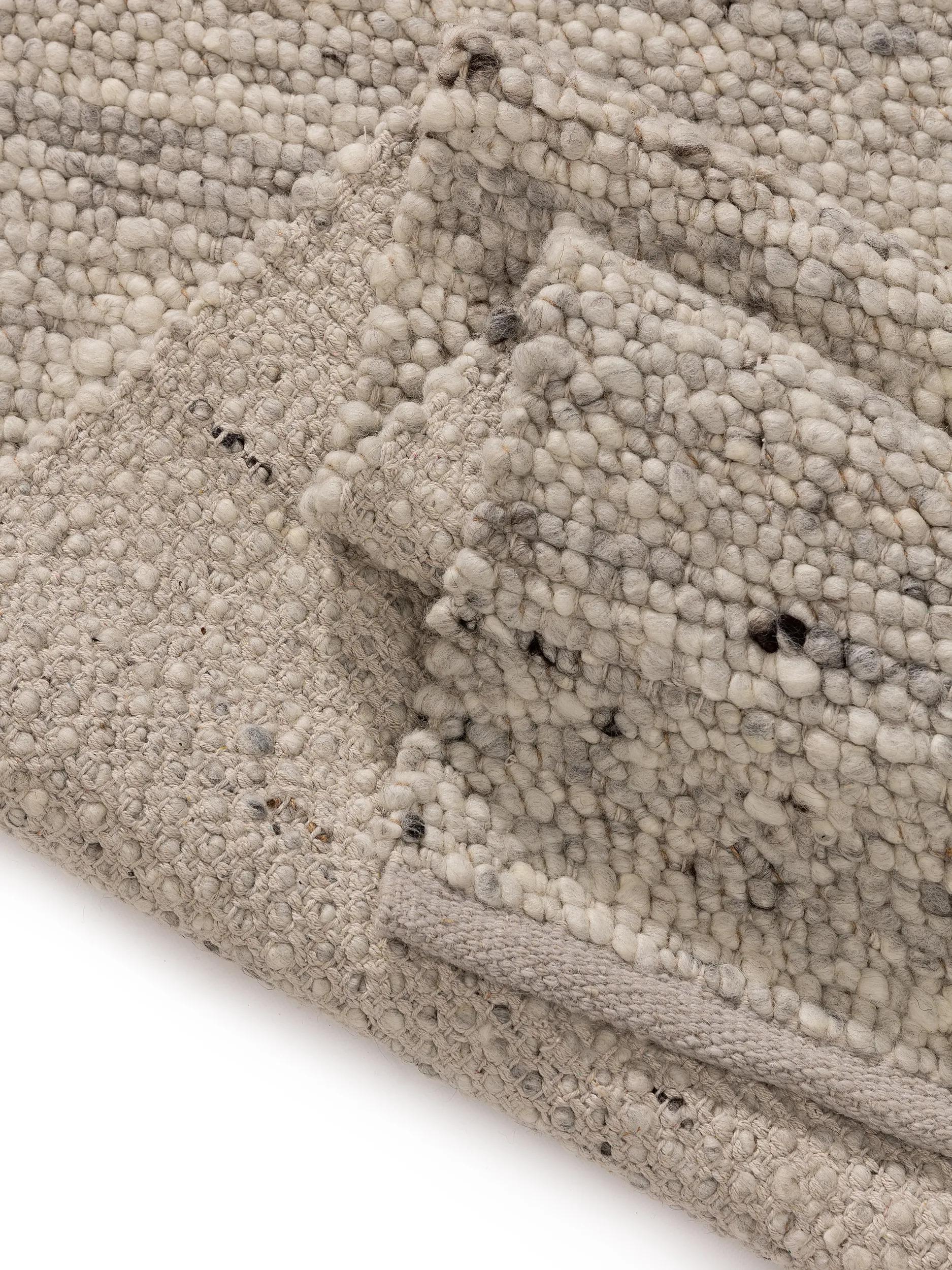 Wool Rug Finn Ivory Grey