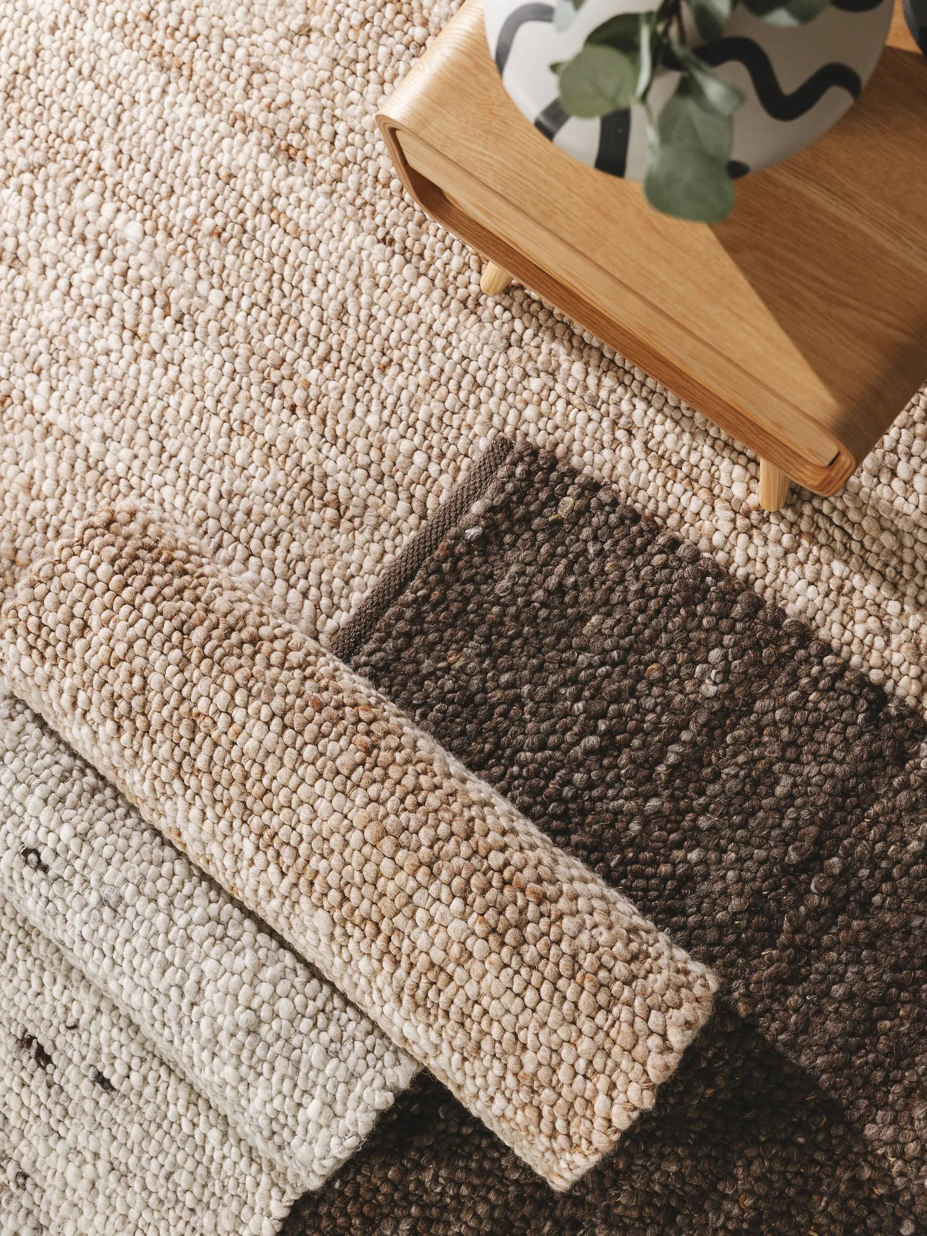 Wool Rug Finn Brown