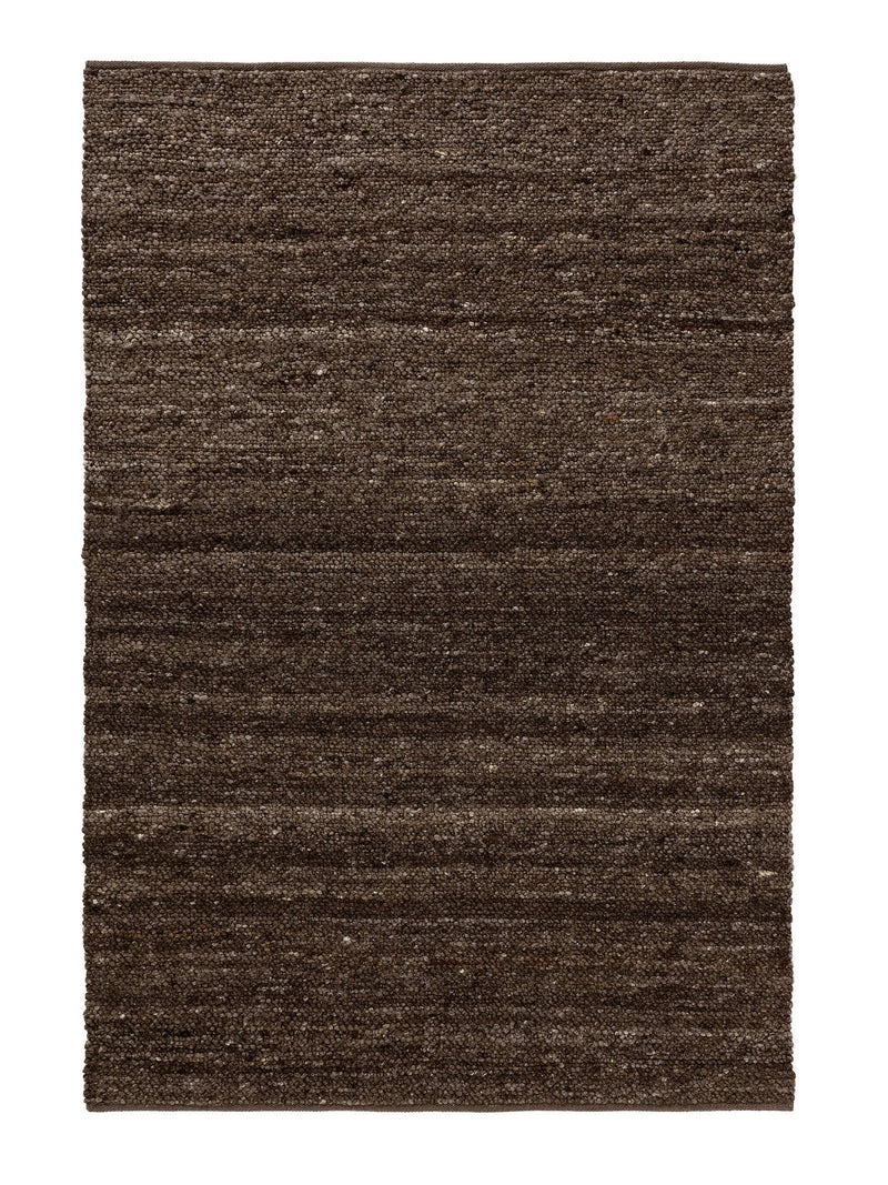 Wool Rug Finn Brown