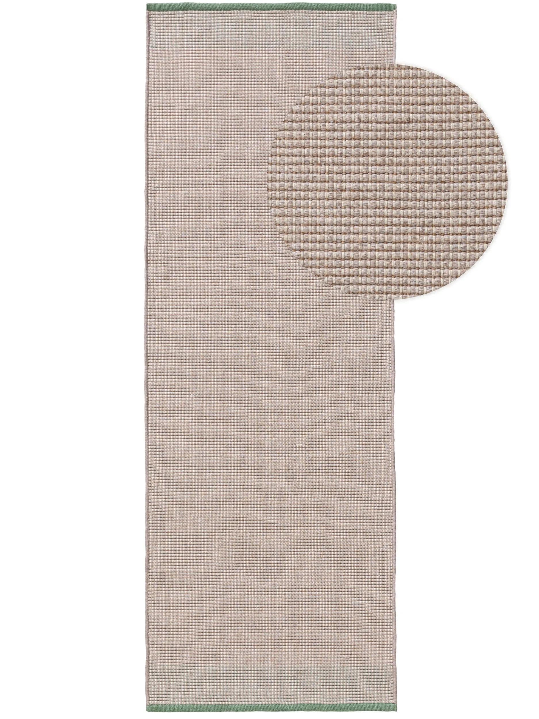 In- & Outdoor Runner Fion Beige/Green
