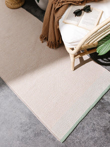 In- & Outdoor Runner Fion Beige/Green