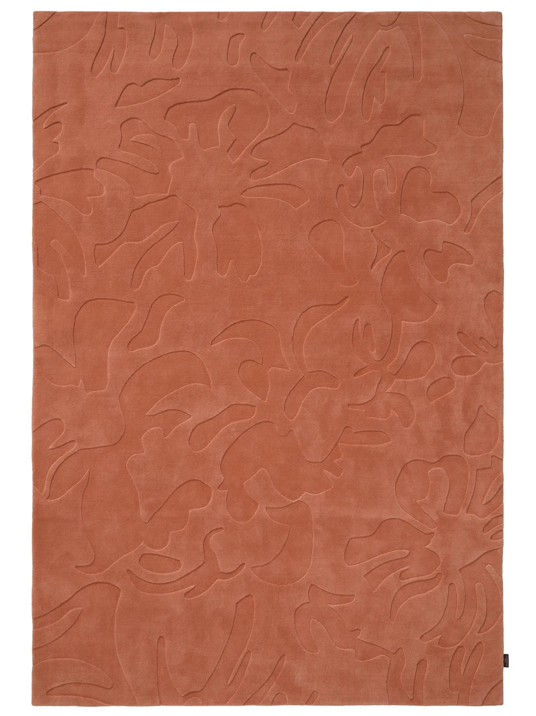 Wool Rug Fiore Terracotta