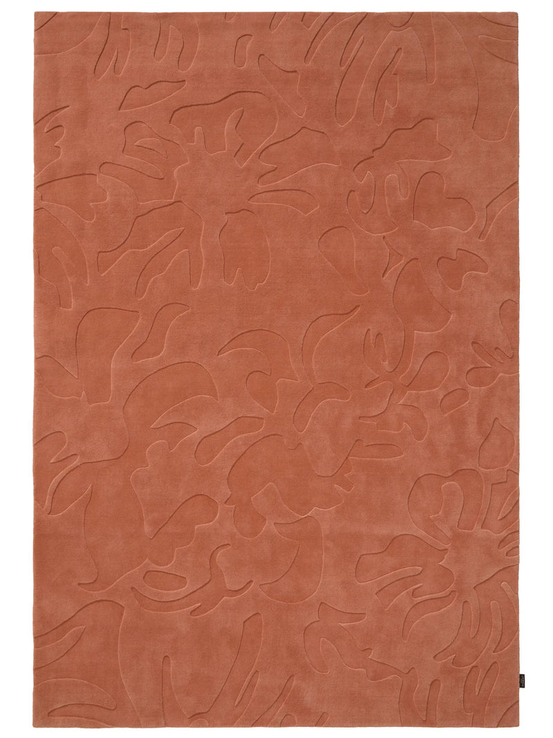 Wool Rug Fiore Terracotta