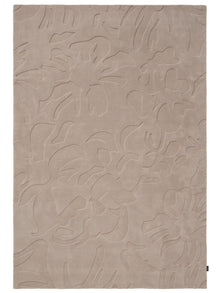 Wool Rug Fiore Taupe