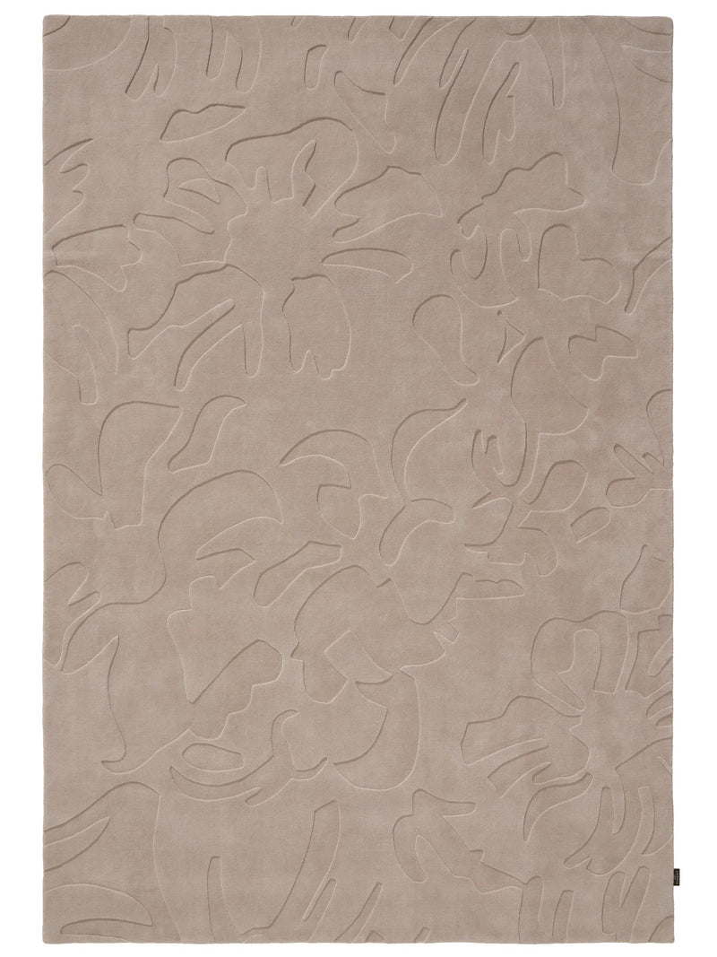 Wool Rug Fiore Taupe