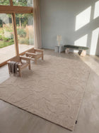 Wool Rug Fiore Taupe