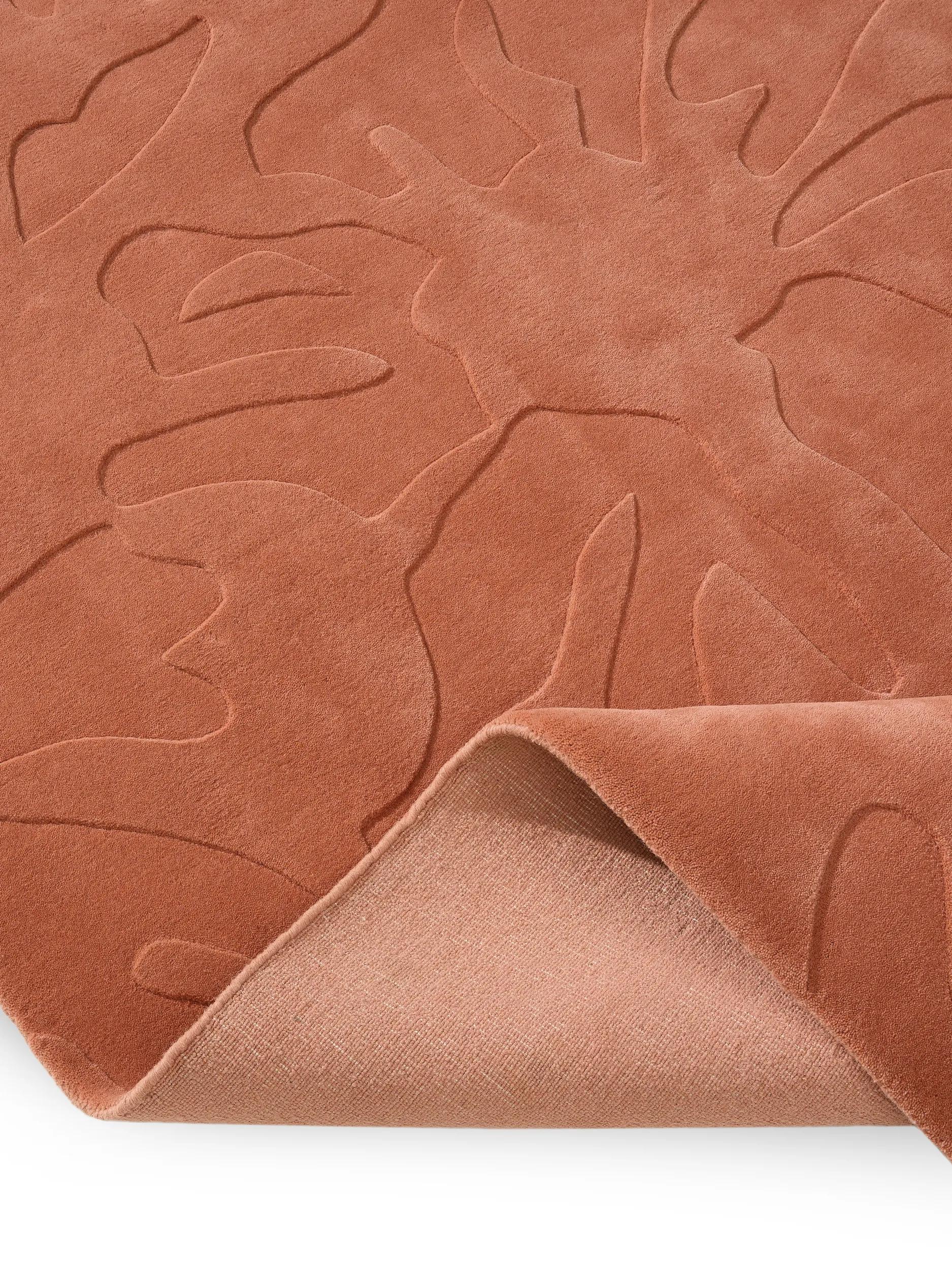 Wool Rug Fiore Terracotta