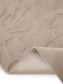 Wool Rug Fiore Taupe