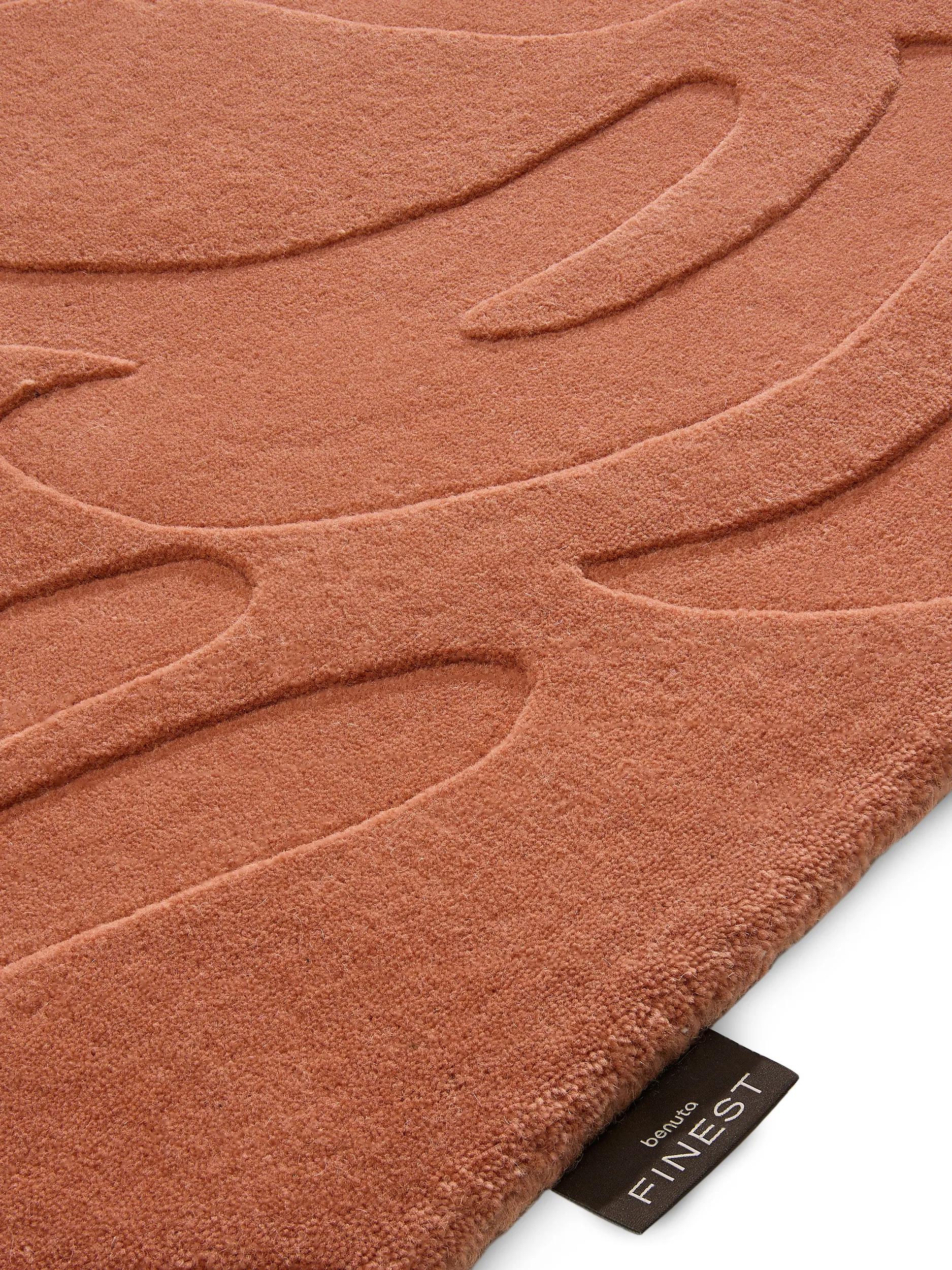 Wool Rug Fiore Terracotta