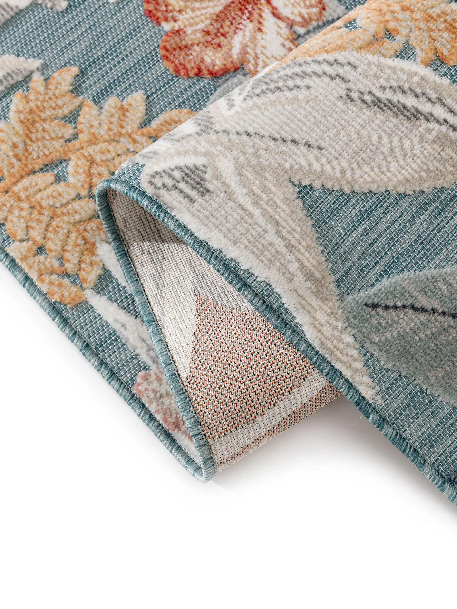 In- & Outdoor Runner Flora Multicolour
