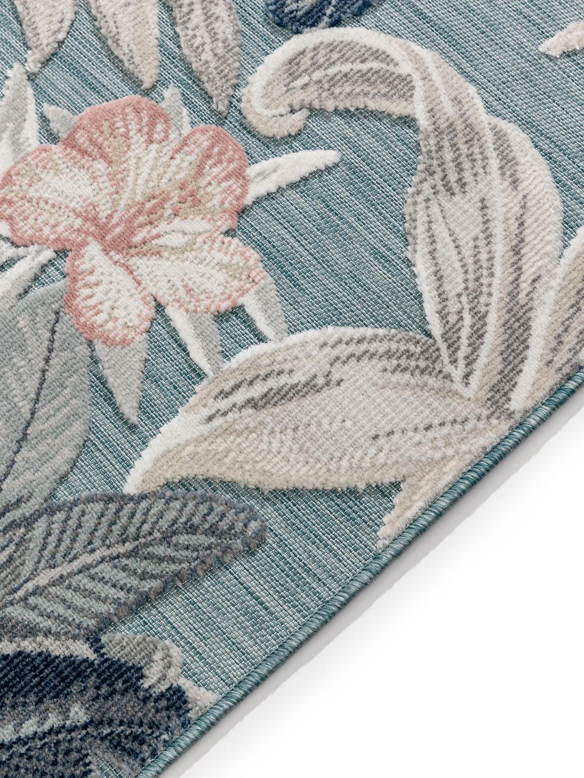 In- & Outdoor Runner Flora Multicolour