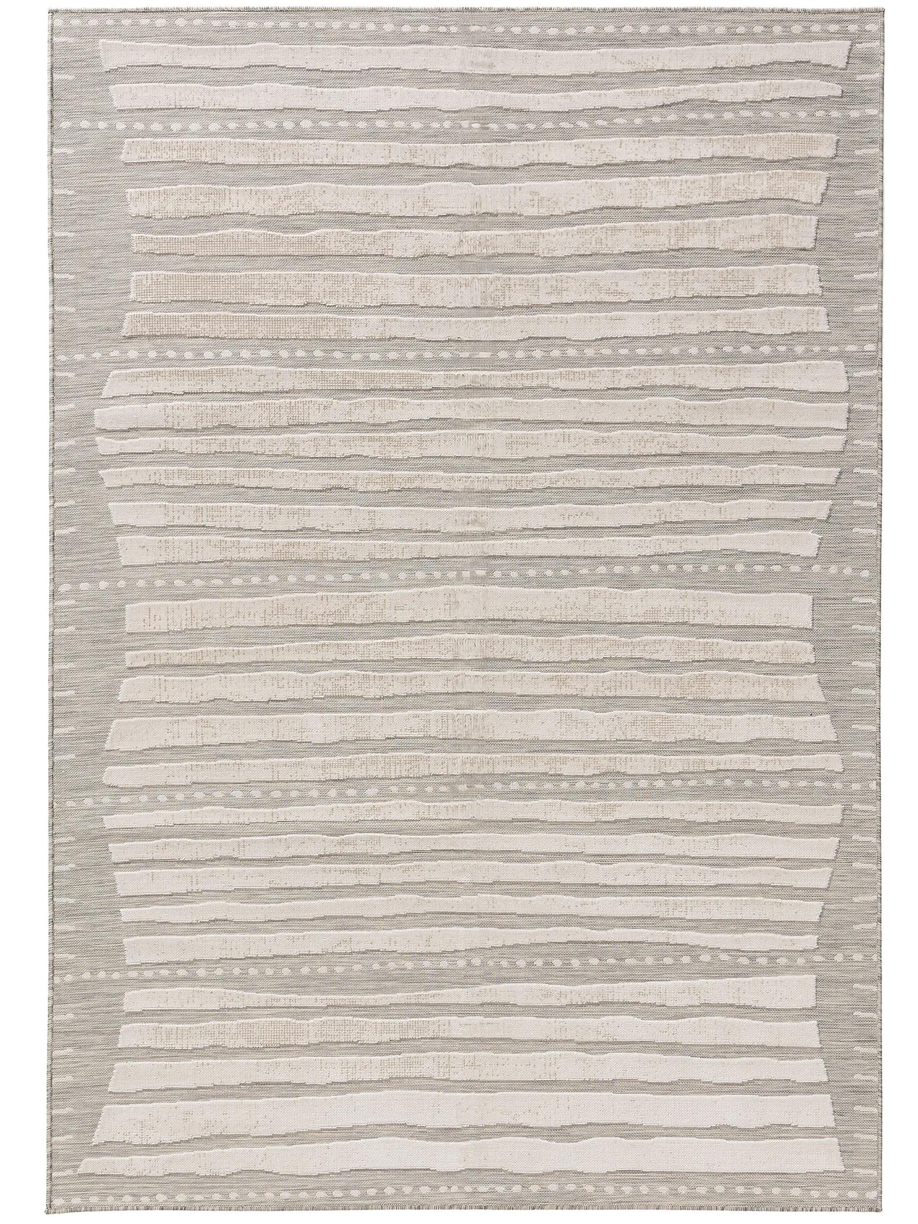 In- & Outdoor Rug Flora Grey
