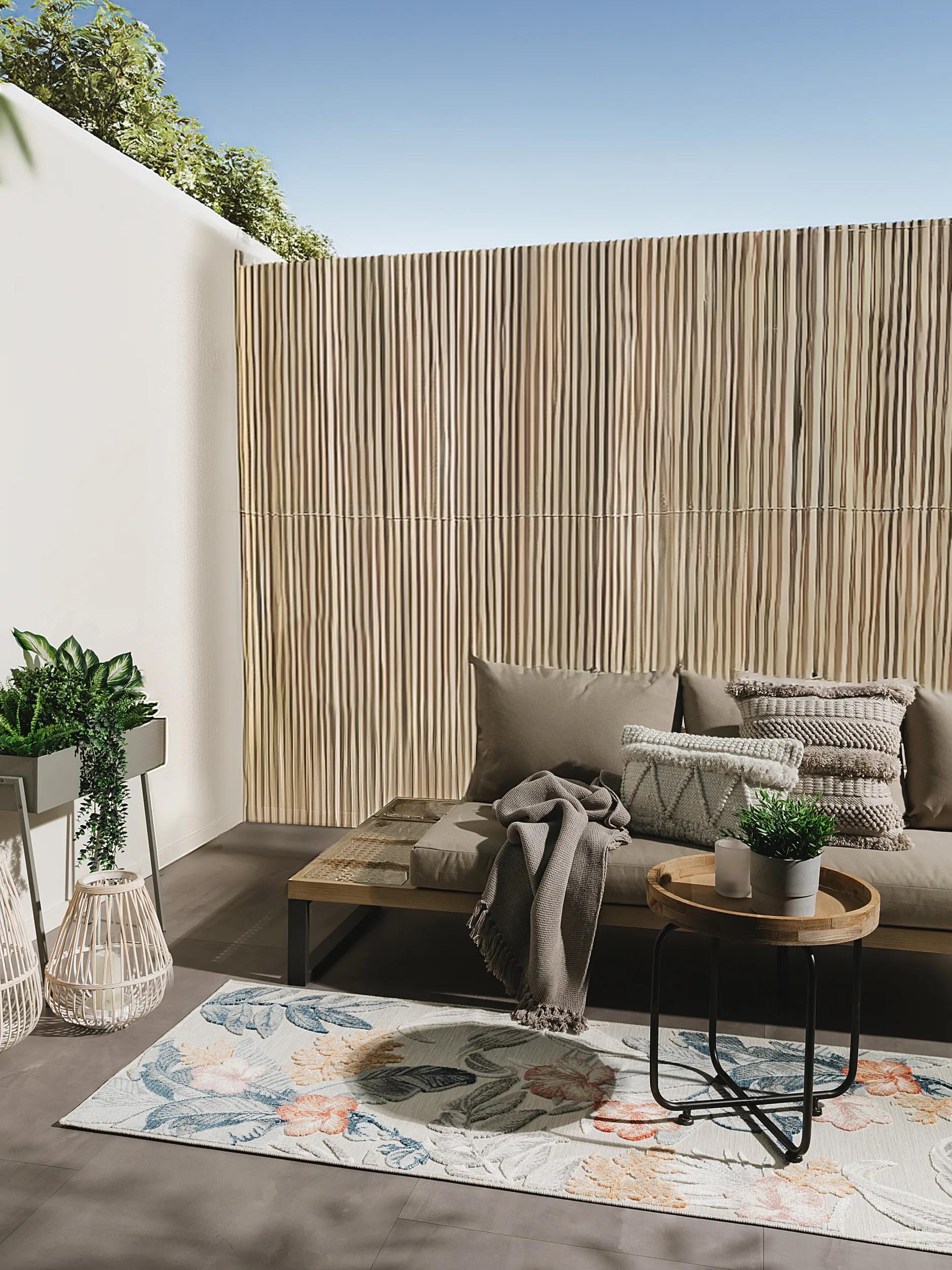 In- & Outdoor Runner Flora Multicolour
