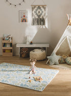 Playmat Flora Blue