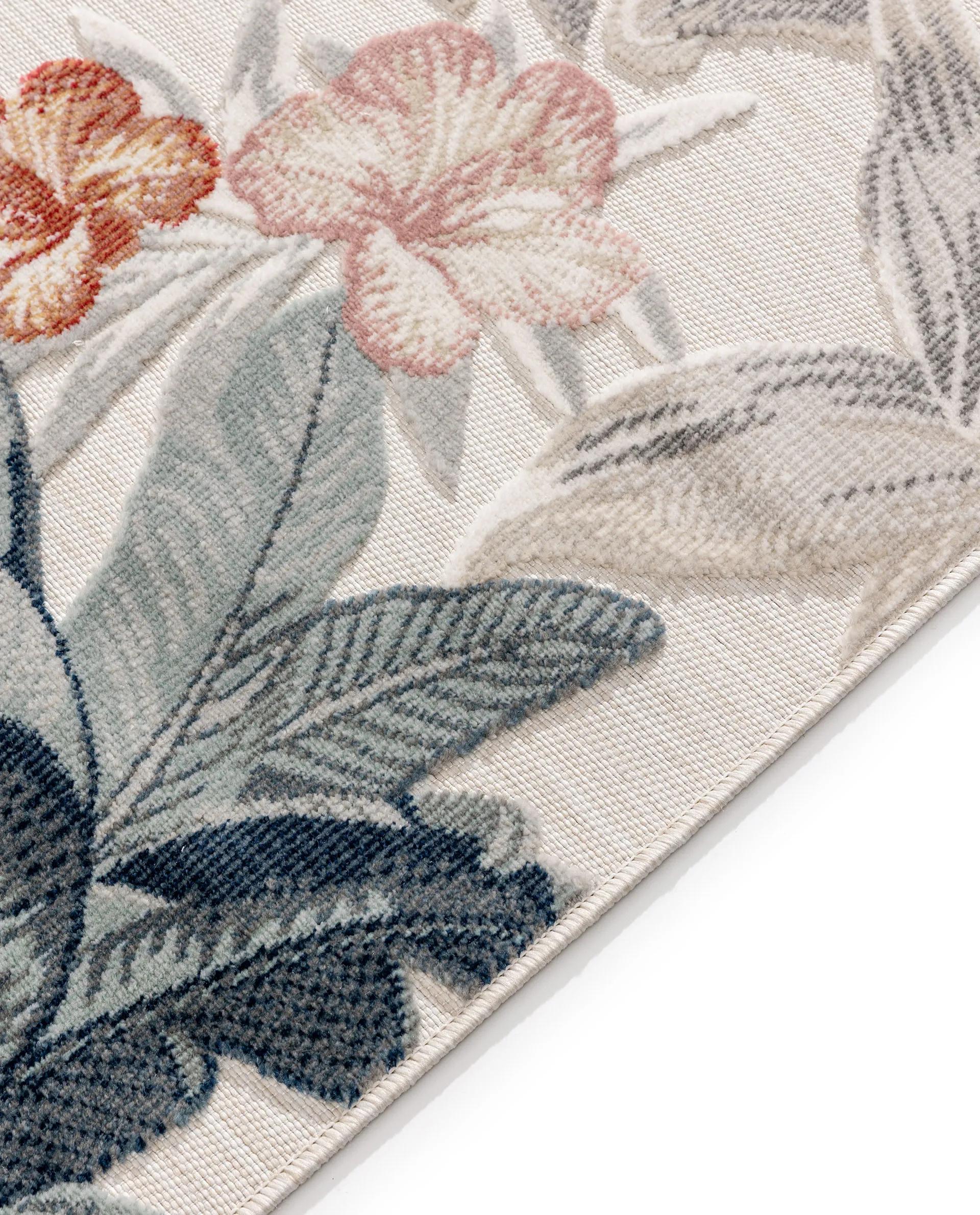In- & Outdoor Runner Flora Multicolour