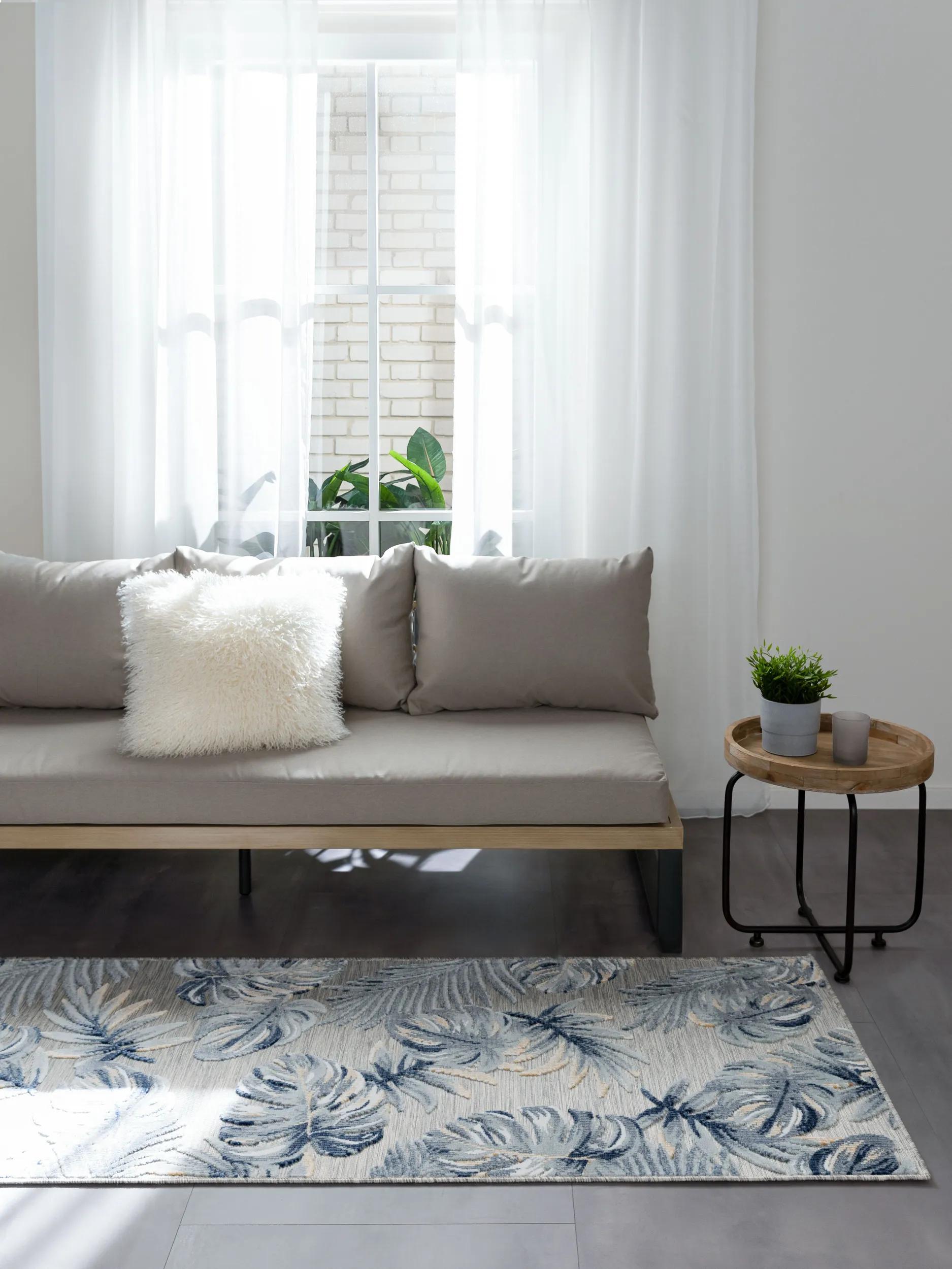 In- & Outdoor Runner Flora Multicolour